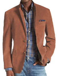 Denim Suit Casual Solid Colour Men's Clothing Men's Suit