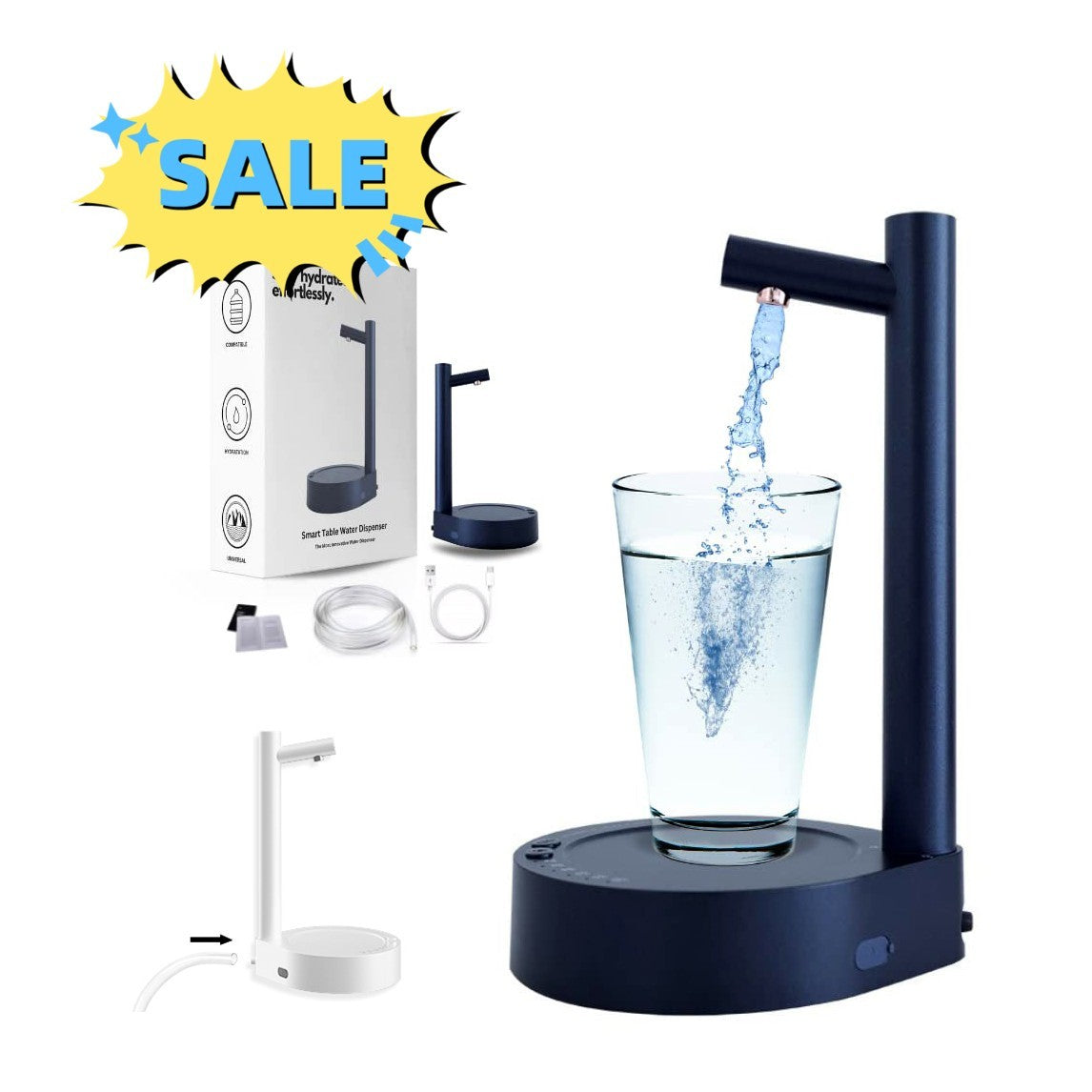 Desk Dispenser Electric Water Gallon Automatic Wate