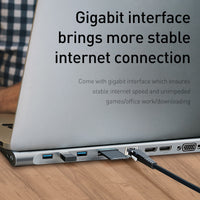 Docking Station And Cooling Bracket To Ten-port HDMI And VGA