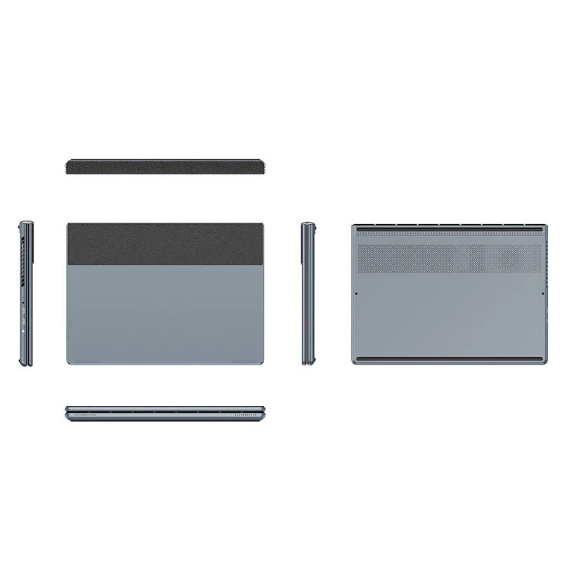 Dual Screen Laptop Intel N100 Processor 13.5+13.5 Inch touch Screen Gaming Laptop DDR4 32GB 1TB 512GB SSD Notebook Computer - Chic Cart