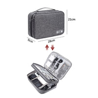 Electronics Organizer Travel Cable Organizer Bag Waterproof