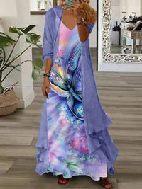 European And American Vacation Spaghetti Straps Long Skirt Indian Style