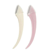 Eyebrow Trimming Knife With Comb Curved Moon Small Beauty Supplies