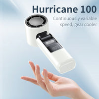 Fit For Portable Turbofan USB Rechargeable Strong Wind Adjustable Wind Speed 4000mAh
