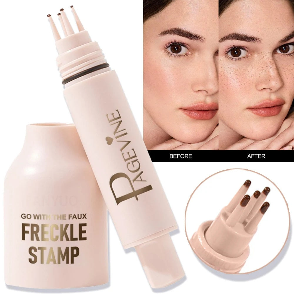 Five Point Freckle Stamp Pen Liquid Air Cushion Natural