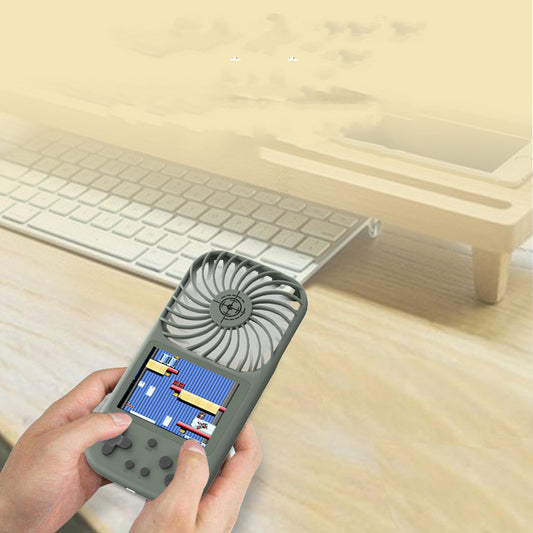 Gaming Mini Videogames Machine Player Mini Summer Handheld Fan