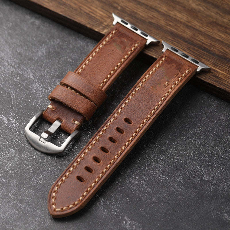 Handcrafted Vintage-Style Watch Band