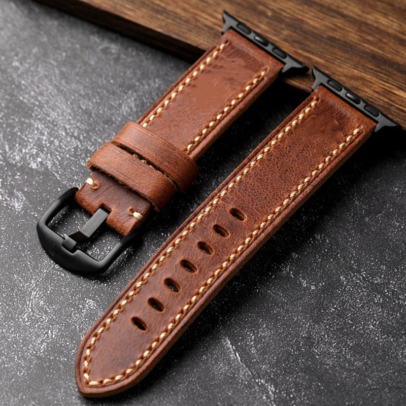 Handcrafted Vintage-Style Watch Band