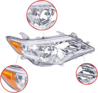 Headlamp Assembly Suitable For Dual Chrome Headlamp