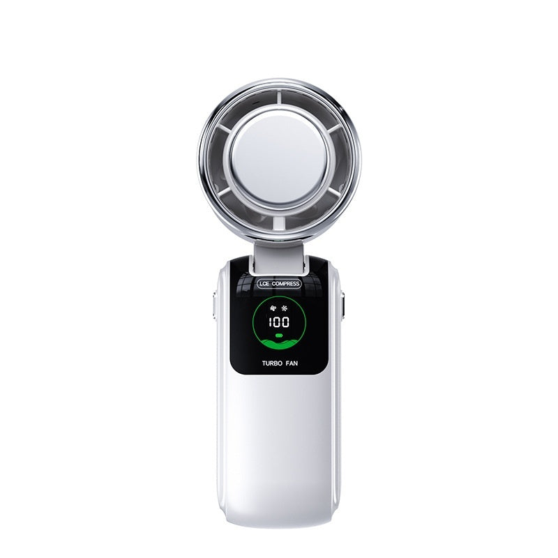 High-Speed Handheld Electric Fan Speed Adjustable Folding Mini Fan