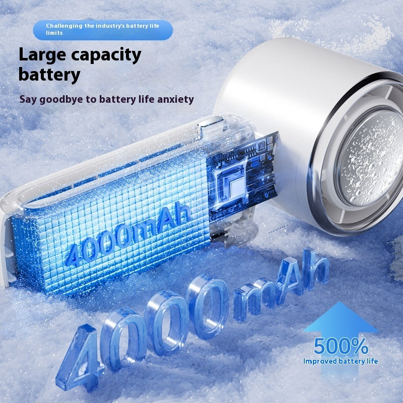 High-Speed Handheld Electric Fan Speed Adjustable Folding Mini Fan
