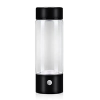 Hydrogen Rich Portable Water Glass Bottle Alkaline Generator Ionizer USB 420ML - Chic Cart