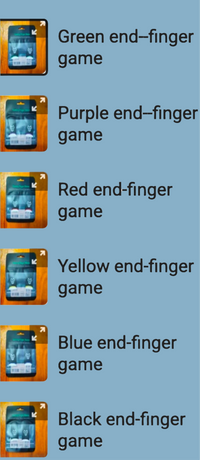 Gaming fingertip gloves