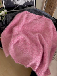 Korean Chic Soft Glutinous Chic Beautiful Unique Sweater Sweater