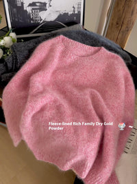 Korean Chic Soft Glutinous Chic Beautiful Unique Sweater Sweater