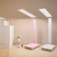 LED Desk Lamp 3 Levels Dimmable Touch Night Light Foldable Table Lamp - Chic Cart