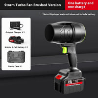 Lithium Violent Turbo Fan Industrial Dusting Machine
