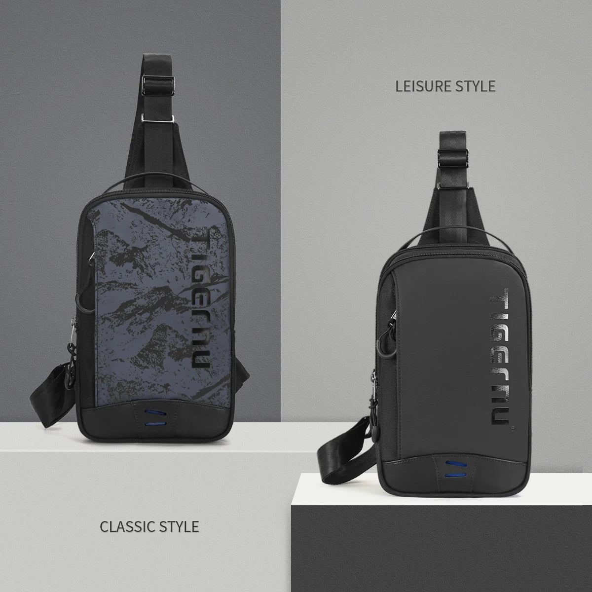 Lifetime Warranty Chestbag For Men 9.7inch Ipad Bags Casual Shoulder Bag Male Crossbody Bag Sling Bag For Boy Mini Bolsa Escolar - Chic Cart