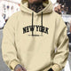 Men's Casual American-style Retro Loose Hooded Sweater