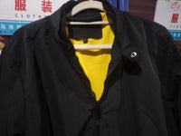 Men's Zip-up Jacket With Pockets Casual Solid Stand Collar Long Sleeve Top Outwear Clothing