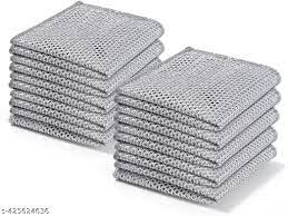 Metal Steel Wire Rags Cloth Kitchen Pot Pan Dishwashing Double - sided Dishcloth Home Mesh Cleaning Cloths Towels Scrubber Rag