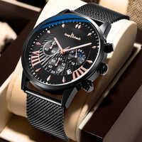 Multifunctional Business Men's Watch Luminous Waterproof