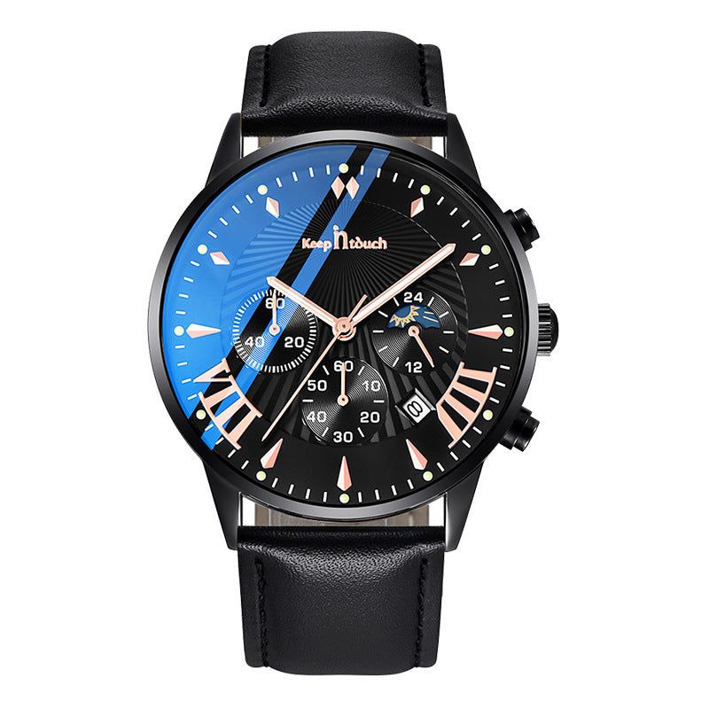 Multifunctional Business Men's Watch Luminous Waterproof