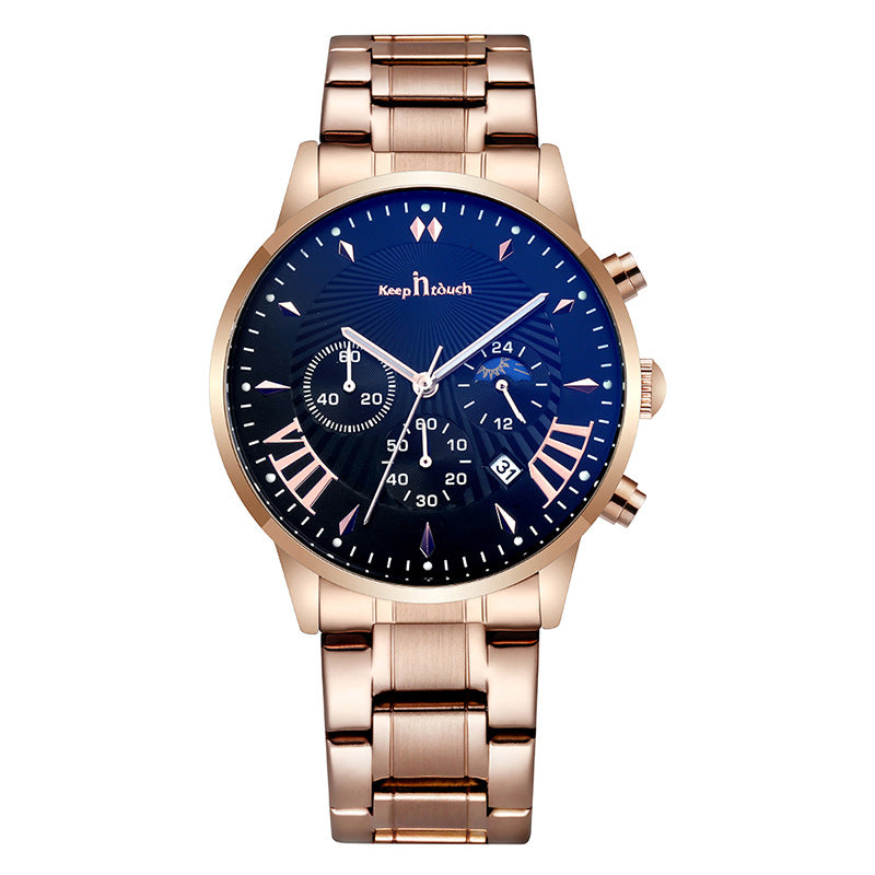 Multifunctional Business Men's Watch Luminous Waterproof