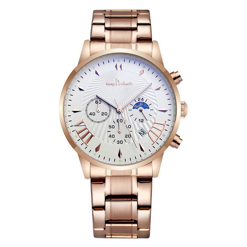 Multifunctional Business Men's Watch Luminous Waterproof