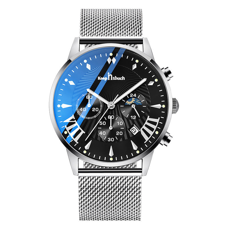 Multifunctional Business Men's Watch Luminous Waterproof