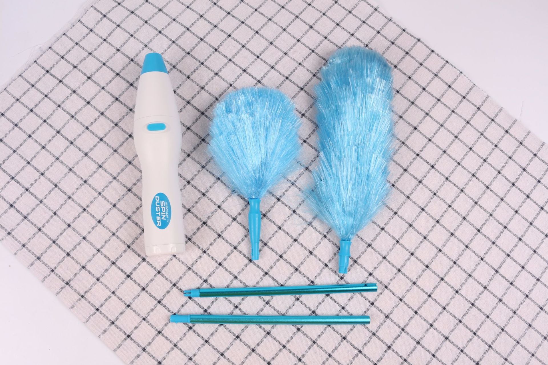 New Electrinic Hair Brush Spin Electric Hand Duster