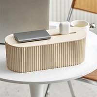 Nordic Plug Board Storage Box Cable Wire Organizer Case