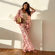 Women's Clothing Printed Long-sleeved Top Suit Fashion
