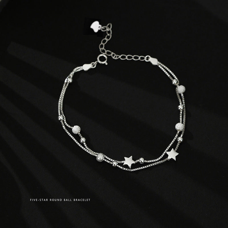 Double Circles Star Bracelet