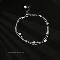 Double Circles Star Bracelet