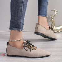 Plus Size Leopard Print Pumps Female Pointed Toe