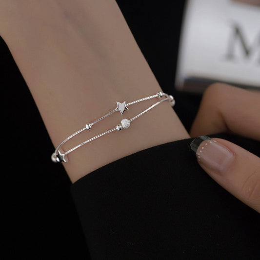 Double Circles Star Bracelet AMI Cart