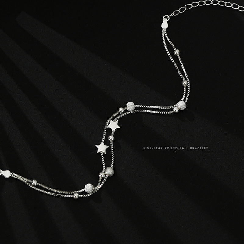 Double Circles Star Bracelet