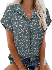 Casual Fashion Trend Stripes Women's Shirt Top