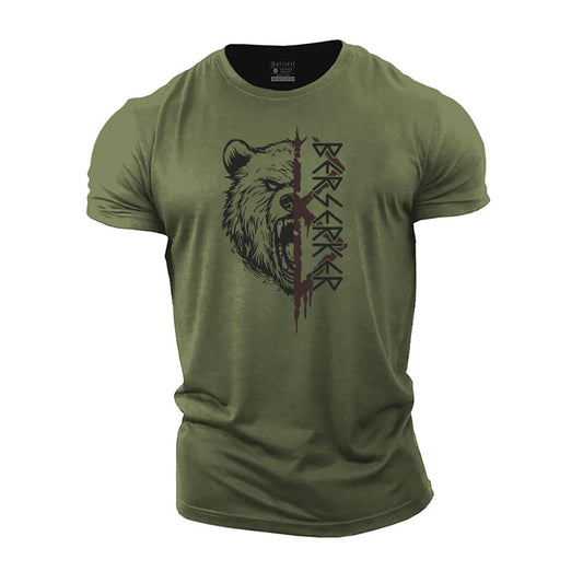Round Neck 3D Printed Short Sleeve T-shirt