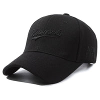 Hard Crown Baseball Cap Men's And Women's Embroidered Letters