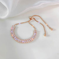 Rhinestone Bracelet Ins Fashion Shiny Adjustable Bracelet Women Jewelry