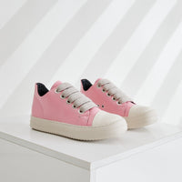 Shoelace Thick Bottom Stitching Candy Color Women's Shoes