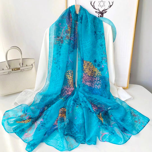 Travel Vacation Sun Protection Scarf