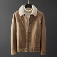 Jacket Men's Short Autumn And Winter Thickened Work Clothes