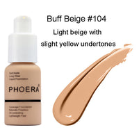Press Type Oil Control Natural Color Matte Concealer Foundation Cream