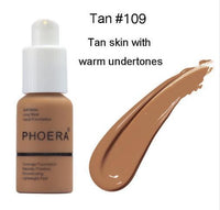 Press Type Oil Control Natural Color Matte Concealer Foundation Cream