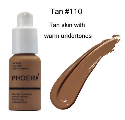 Press Type Oil Control Natural Color Matte Concealer Foundation Cream