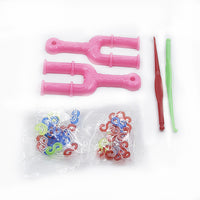 Rainbow Hand Knitting Colorful Rubber Bands
