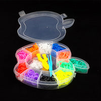 Rainbow Hand Knitting Colorful Rubber Bands